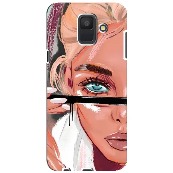 Чохол з принтом «Макіяж» для Samsung Galaxy A6 2018 (A600F)