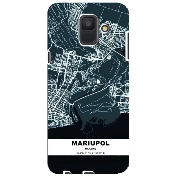Чохол з принтом «Маріуполь» для Samsung Galaxy A6 2018 (A600F)