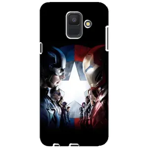 Чохли з героями Марвел Samsung Galaxy A6 2018, A600F (VPrint) (Марвел стайл)