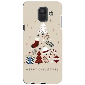 Різдвяні, Святкові Чохли для Samsung A6 2018, А600F (Merry Christmas)