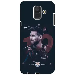 Чехлы Месси для Samsung Galaxy A6 2018, A600F (AlphaPrint) (Месси 10)