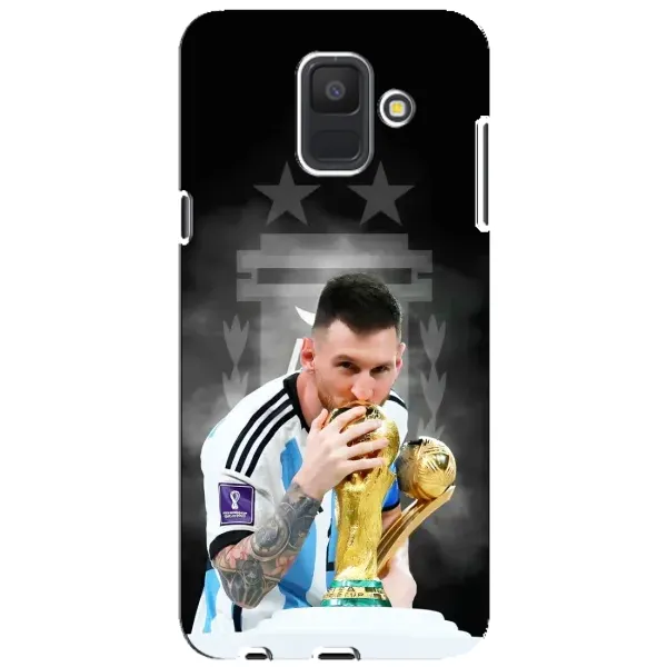 Чехол с принтом «Месси Чемпион» для Samsung Galaxy A6 2018 (A600F)