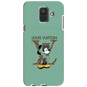 Чохли Луі Вітон для Samsung Galaxy A6 2018, A600F (AlphaPrint - LOUIS VUITTON) (Міккі Маус LV)