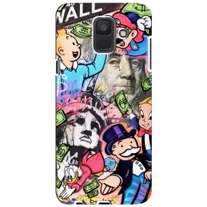 Чохли з крутими принтами для Samsung Galaxy A6 2018, A600F - (PREMIUMPrint) (Monopoly man)