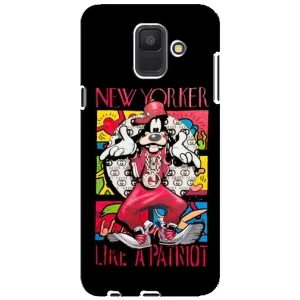 Популярні Чохли з картинками для Samsung A6 2018, А600F (Мультяшний Волк)