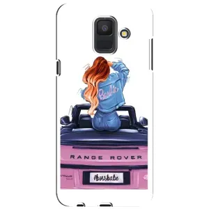 Чохол з друком для Samsung Galaxy A6 2018, A600F - (Мода) (AlphaPrint) (На машині)