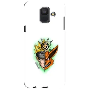 Naruto Anime Чохли для Samsung A6 2018, А600F (AlphaPrint) (Наруто Курама)