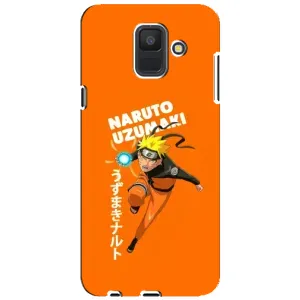 Naruto Anime Чохли для Samsung A6 2018, А600F (AlphaPrint) (Наруто узумакі)