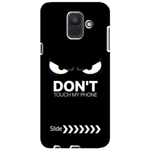 Чохол для Samsung A6 2018, А600F - (AlphaPrint) з принтом (ТОП продажів) (Не чипай телефон)