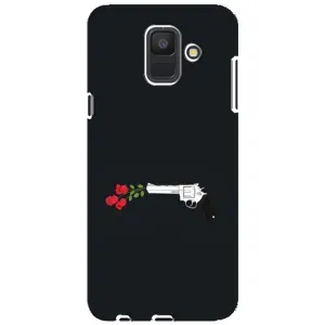 Чехлы (ART) Цветы на Samsung Galaxy A6 2018, A600F (VPrint) (Неочікувані квіти)