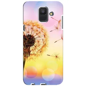 Чохол з картинкою (Стильні) Samsung A6 2018, А600F - (AlphaPrint) (Кульбабка)
