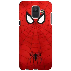 Чохол з людиною павуком для Samsung Galaxy A6 2018, A600F - (AlphaPrint) (Павук (Марвел))