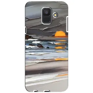 Чохол з картинкою (Стильні) Samsung A6 2018, А600F - (AlphaPrint) (Пастель)