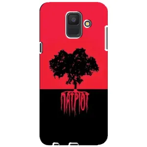 Украинские Чехлы для Samsung Galaxy A6 2018, A600F с картинкой УПА (AlphaPrint) (Патріот)