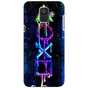 Чохли з тематикою Кіберспорт для Samsung Galaxy A6 2018, A600F (VPrint) (Pleystation лого)