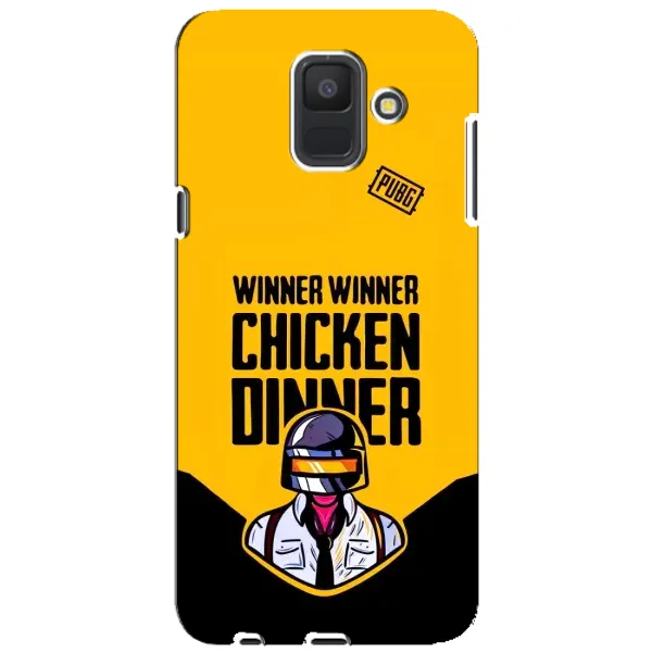 Чохол з принтом «Pubg шолом» для Samsung Galaxy A6 2018 (A600F)