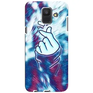 Чехол с принтом «Радужное сердце» для Samsung Galaxy A6 2018 (A600F)