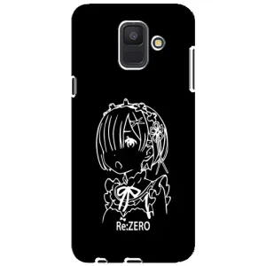 Чохли Персонажі Аніме Наруто для Samsung Galaxy A6 2018, A600F (AlphaPrint) (Re: Zero)