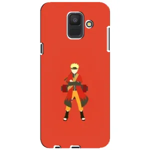 Naruto Anime Чохли для Samsung A6 2018, А600F (AlphaPrint) (малюнок Наруто)