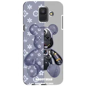Круті Чохли Луі Віттон для Samsung Galaxy A6 2018, A600F (AlphaPrint) (Робот Медведик)