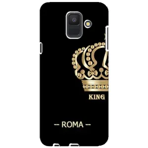 Чохли для Samsung Galaxy A6 2018, A600F (VPrint) - Футбольні клуби (Roma)