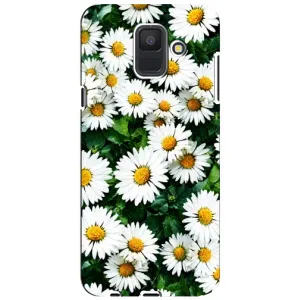 Чохол з картинкою (Стильні) Samsung A6 2018, А600F - (AlphaPrint) (Ромашки)