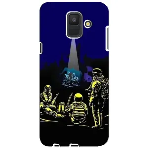 Різдвяні, Святкові Чохли для Samsung A6 2018, А600F (Різдво в Україні)