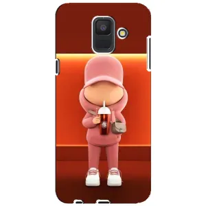 Круті Чохли Луі Віттон для Samsung Galaxy A6 2018, A600F (AlphaPrint) (З Кавою)
