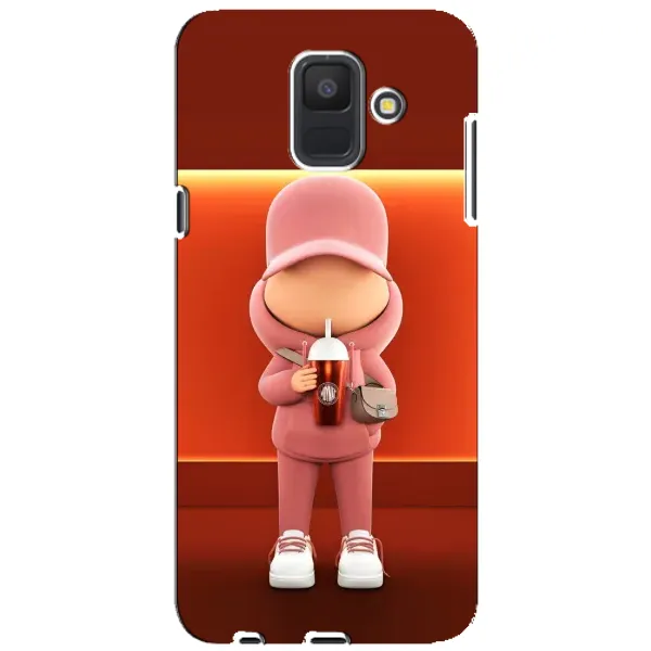 Чехол с принтом «С Кофе» для Samsung Galaxy A6 2018 (A600F)