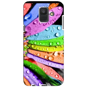 Чехлы (ART) Цветы на Samsung Galaxy A6 2018, A600F (VPrint) (Семиквітка)