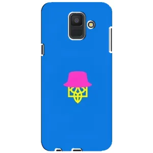 Чохли для Samsung Galaxy A6 2018, A600F Укр. Символіка (AlphaPrint) (Шапка на гербу)