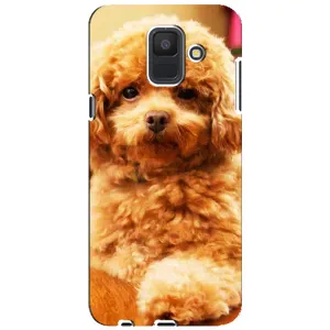 Чохли з собаками для Samsung Galaxy A6 2018, A600F (VPrint) (Цуценя Бішон)