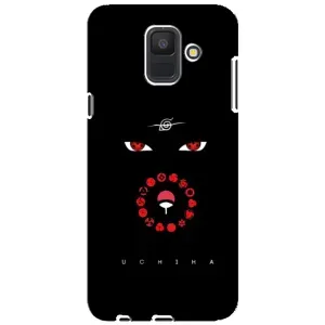 Чохли на тему: Ітачи Учіха для Samsung Galaxy A6 2018, A600F (AlphaPrint) (очі Ітачі)