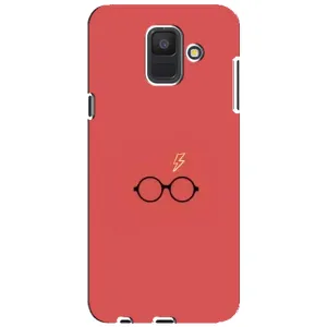 Чохли з Гаррі Поттером для Samsung Galaxy A6 2018, A600F (AlphaPrint) (шрам та окуляри)