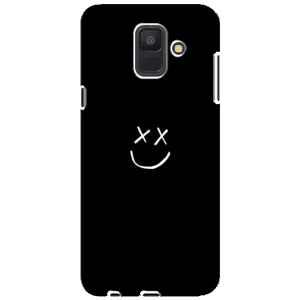 Чохол для Samsung A6 2018, А600F - (AlphaPrint) з принтом (ТОП продажів) (Смайл)