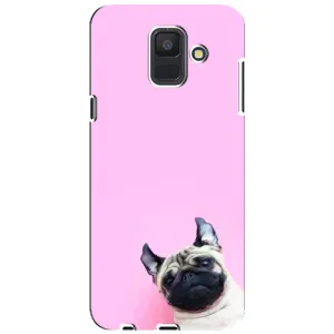 Чохли з собаками для Samsung Galaxy A6 2018, A600F (VPrint) (Смішна собака)