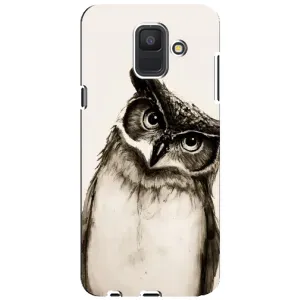 Чохол з пташками на Samsung Galaxy A6 2018, A600F (VPrint) (Сова)