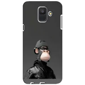 Чехлы с Обезьянами NFT для Samsung Galaxy A6 2018, A600F (AlphaPrint) (стильная обезьяна NFT)