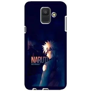 Naruto Anime Чохли для Samsung A6 2018, А600F (AlphaPrint) (тінь Наруто)