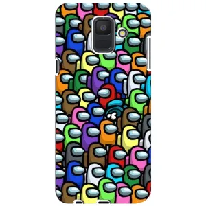 Чехол Амонг Ас для Samsung Galaxy A6 2018, A600F (AlphaPrint) (Убит)