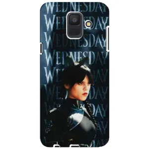 Чохли Венсдей на Samsung Galaxy A6 2018, A600F Уенсдей (AlphaPrint) (Венздей кішка)