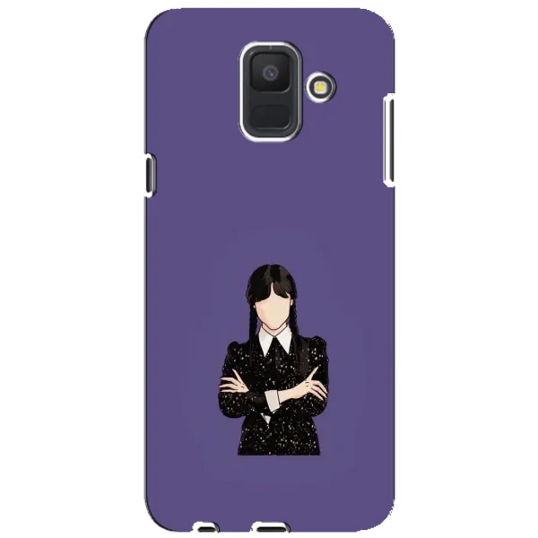 Чехол с принтом «Уэнздей в черном» для Samsung Galaxy A6 2018 (A600F)