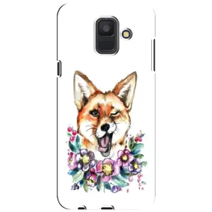 Чохли з картинкою Лисичка для Samsung Galaxy A6 2018, A600F (VPrint) (Весела лисичка)