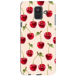 Чохли з фруктами для Samsung Galaxy A6 2018, A600F (VPrint) (Черешня)