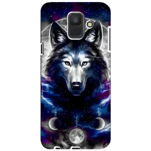 Захисні чохли для Samsung A6 2018, А600F (AlphaPrint) (ХІТ продаж) ВОВК (Вовк)
