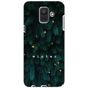 Новорічні, Святкові Чохли для Samsung Galaxy A6 2018, A600F - 2024 год (Winter)