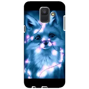 Чохли з картинкою Лисичка для Samsung Galaxy A6 2018, A600F (VPrint) (Яскрава лисичка)