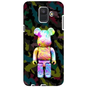 Чохли для Samsung Galaxy A6 2018, A600F - Bearbrick Louis Vuitton (PREMIUMPrint) (Яскравий Bearbrick)