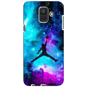 Чохли для Samsung Galaxy A6 2018, A600F - з картинкою JORDAN (AlphaPrint) (Яскравий Джордан)