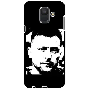 Чохол для Samsung Galaxy A6 2018, A600F (AlphaPrint - с принтом Зеленського) (Зеленский АРТ)